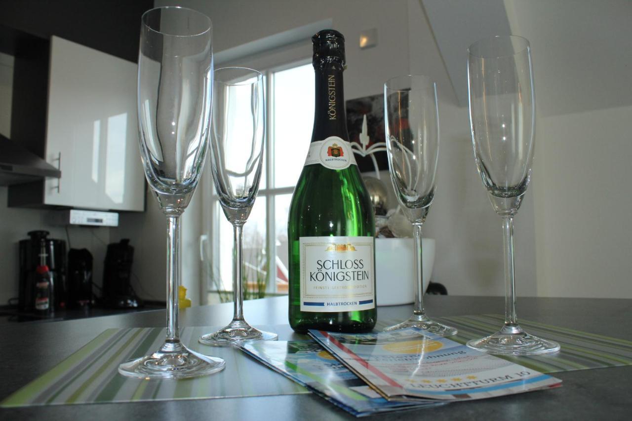 5*Ferienwohnung Seeblick 4 Wendisch Rietz Bagian luar foto